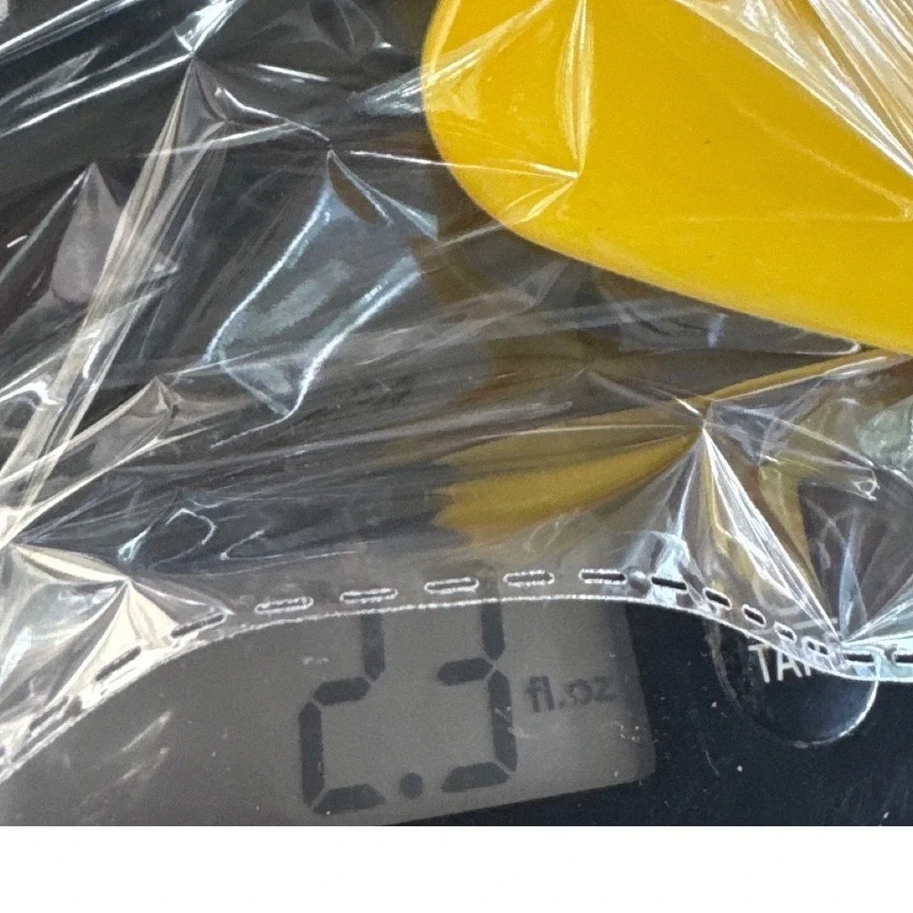 Le Creuset Spoon Spatula OS Yellow NEW Silicone Wood Heat Resistant 11.5in